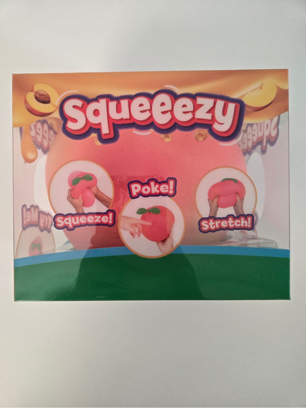 Jumbo Peach Squeeezy Squishy – NEW 🍑